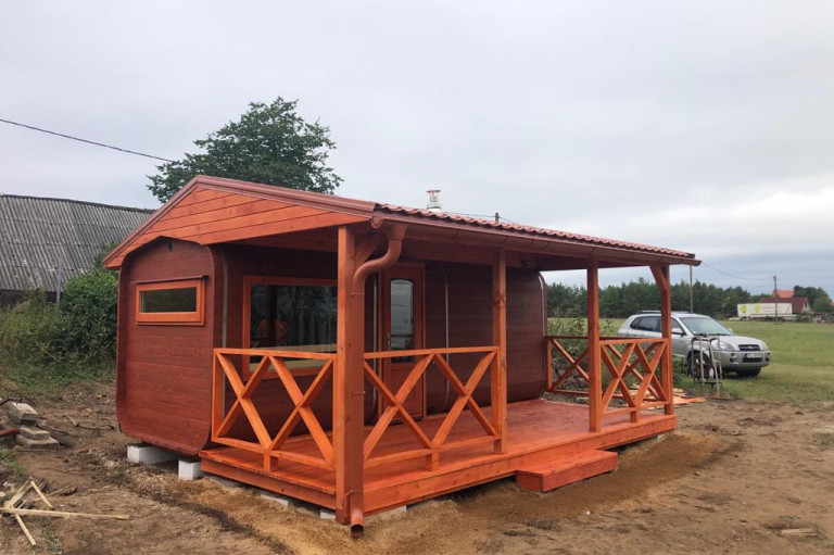 SAUNA MIT TERRASSE 6M